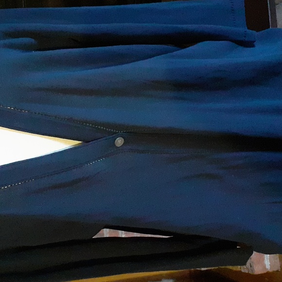 Chico's Classic Navy Blue Knit Cardigan - Picture 2 of 8